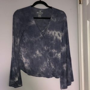 American eagle tie dye shirt